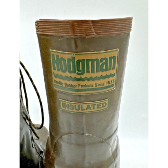Men\'s HODGMAN Boots Steel Shank Size 9 main image 9